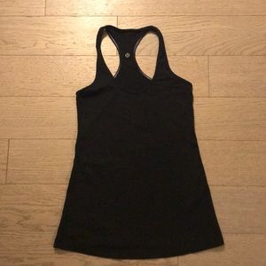 Lululemon Black racerback Black tank size 6